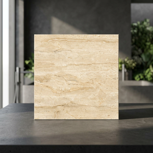 Carreaux de porcelaine brillants Vistaar Brand Crystal Gold 600x600mm, 8mm, antidérapants, résistants aux acides, revêtement de sol vitrifié de luxe pour intérieur - Product Image 4
