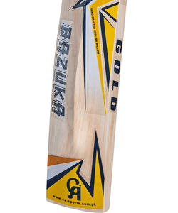 Batte de cricket haute performance CA Gold Bazuka, batte de cricket pour balle dure, emballage sous film bulle, durable, premium, personnalisée - Product Image 4