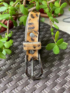 Nuevo elegante y hecho a mano señoras Animal piel cuero clásico cinturón personalizado desgastado Animal estampado piel cuero mujeres cinturones - Product Image 2