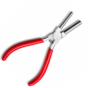 Pince à former des anneaux à ressort multi-barils professionnelle, poignée rouge, outil de fabrication de bijoux en acier inoxydable, façonnage de boucles, bricolage - Product Image 2