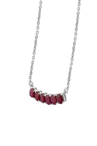 Colgante de rubí en plata de ley 92.5 KLSP-50614 - Product Image 2