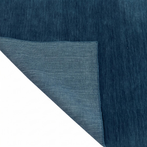 Tapis en laine bleu turquoise foncé, texture unie mélangée, moderne, antidérapant, écologique, tufté à la main, pour salon, salle de bain, hôtel - Product Image 6