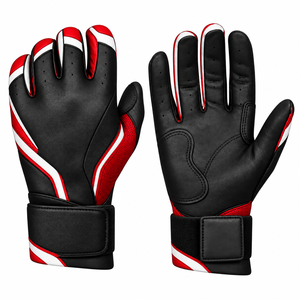 Gants de frappe de baseball pour hommes en cuir Cabretta de qualité supérieure, avec logo et couleur personnalisés, designs OEM ODM - Product Image 6