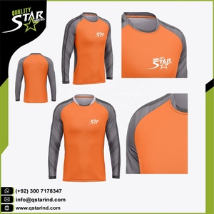 T-Shirt manches longues pour homme, Logo personnalisé, tissu Interlock, 100% Polyester, meilleure qualité, vente en gros - Product Image 6
