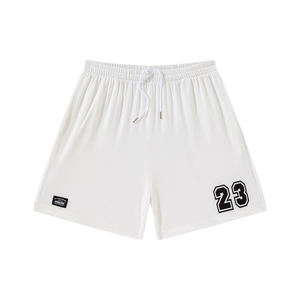 Pantalones Cortos Deportivos Transpirables de Secado Rápido con Estampado Personalizado, Pantalones Cortos de Baloncesto de Malla de Poliéster para Hombre - Product Image 4