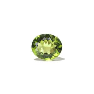 Loose 5.4 Carat Luxury Peridot Gemstone Emerald Cut for Fine Jewelry - Product Image 1