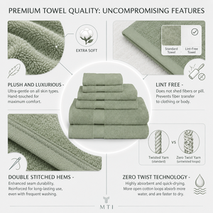 Serviettes de bain de luxe zéro torsion compressées écologiques en coton premium doux et absorbant pour hôtels et spas – Fournisseur en gros à séchage rapide - Product Image 3