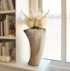 Best Seller Premium Home Round Shaped Vase Antique <b>Aluminium</b> Large Living Room Decoration Dried Flower for Dining <b>Table</b> - Product Image 2