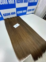 Soldes Exceptionnelles ! Cheveux humains vietnamiens Remy bruns naturels, lisses, double trame, toutes couleurs, longueur 6-32 pouces, sans nœuds
