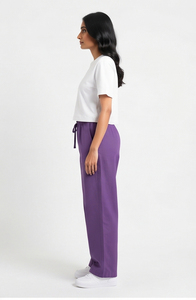 <b>Women</b>’s Loose Fit Wide Leg <b>Summer</b> <b>Trousers</b> High Waist <b>Lightweight</b> Casual Nylon Polyester Pants for Streetwear Daly Wear Pant - Product Image 5