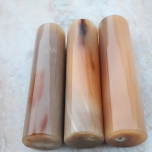 Tige de corne de buffle en rouleau, matériau en corne naturelle de qualité supérieure, composants de sculpture artistique, artisanat de luxe, applications de tournage, moderne - Product Image 5