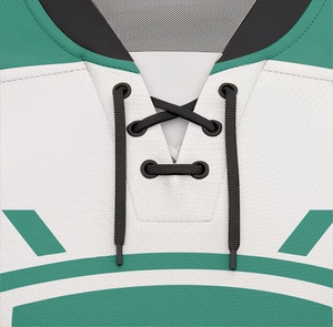 ชุดเล่นฮ็อกกี้น้ำแข็งใส่ได้ทั้งชายและหญิงชุดเล่นฮ็อกกี้น้ำแข็งพิมพ์ลายดีไซน์ซับลิเมชันใส่สบายทำจากโพลีเอสเตอร์/ ผ้าฝ้ายผสม - Product Image 4