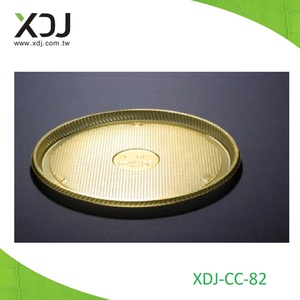 Plateau à gâteau en PET de qualité alimentaire de 8 pouces, jetable, rond, en plastique, pour pâtisseries, desserts, décoration, pour l'emballage, fabriqué à Taïwan - Product Image 1