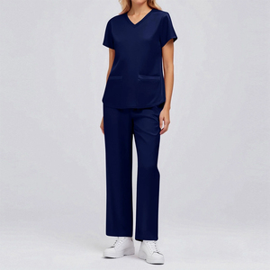 Conjuntos de Uniformes Médicos para Mujer, Más Vendidos, Color Personalizable, Transpirables, Antibacterianos, Ropa de Trabajo para Doctores - Product Image 3