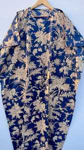 Robe Kaftan en Coton Printemps-Été, Vente en Gros, Robe de Soirée Florale Indienne en Coton pour Mamans, Longue Robe de Plage, Vêtement de Nuit - Product Image 2