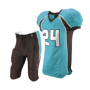 Ensemble uniforme de football américain pour entraînement et match, maillot et pantalon de football personnalisés - Product Image 4