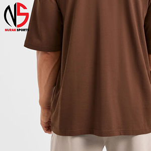 เสื้อยืดผู้ชาย NURAK คุณภาพพรีเมียม ผ้าฝ้าย 100% 180 กรัม ทรงปกติ ลายเรียบ แห้งเร็ว ระบายอากาศดี สีสันปรับแต่งได้ - Product Image 4