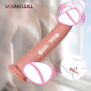 Dildo Masajeador de Próstata Curvo para Estimulación del Punto P con <span class=keywords><strong>Control</strong></span> Remoto y Vibraciones Fuertes, Dildo de Silicona Seguro para el Cuerpo - Product Image 5