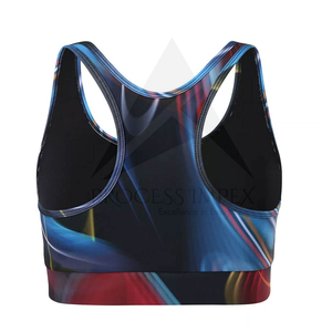 Soutien-gorge de sport personnalisé pour femmes, haut de gamme, tissu flexible, fabrication OEM ODM, processus d'approvisionnement sous marque privée Impex - Product Image 2