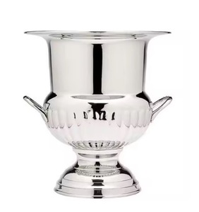 Stainless Steel Champagne Wine Cooler Beverages Tub Leakproof High Quality Metal Wine <b>Beer</b> Whisky Chiller <b>Bucket</b> 2026 Design - Product Image 6
