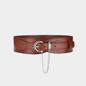 Cinturón Deportivo Casual Unisex de Alta Calidad, Duradero, de Cuero Genuino Sólido, Hebilla de Aleación, Ecológico, Transpirable y Cómodo - Product Image 2