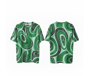 Full Sublimation Round Neck T-Shirt Custom Printing Service | <b>Men</b> Women Youth Sizes | Lightweight Quick Dry - Product Image 3