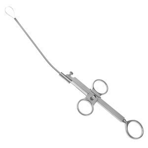 Cuerdas para Tambor KRAUSE EAR SNARE/W 12, 6 5/8 Pulgadas Instrumento Quirúrgico de Acero Inoxidable para Otorrinolaringología, Pinza de Precisión para la Eliminación de Polipos - Product Image 1