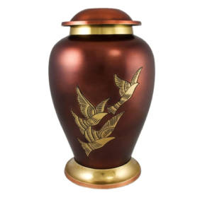 Venta caliente último diseño urnas de latón para cenizas latón negro radiante urnas de cremación precios bajos urnas de cremación funeraria de Metal para adultos - Product Image 5