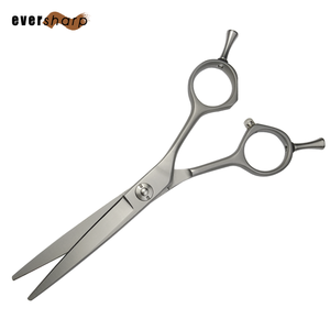 Ciseaux à cheveux droits en acier inoxydable japonais pour droitiers, avec pointe de lame affûtée, non pliables, fabriqués à Taïwan - Product Image 6