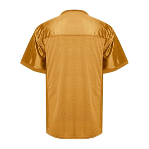 Maillot de football américain à manches courtes, imprimé, personnalisé, respirant, uniforme de performance pour la compétition - Product Image 2