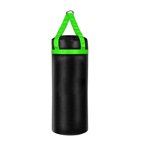 Leather Heavy Punching Bags Durable Cotton Filled <b>Boxing</b> Training Zipper Closure Eco-Friendly Adjustable for Adult Use - Product Image 3