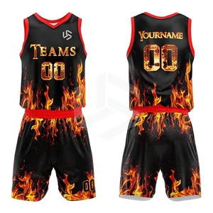Nuevo Diseño de Uniforme de Baloncesto Sublimado para Niños y Jóvenes, Talla Grande, Personalizado, Reversible - Product Image 1