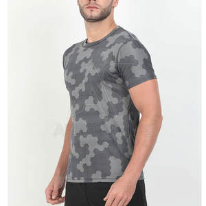 Nouveau design, vêtements décontractés pour hommes, t-shirts en sublimation, polyester/coton, respirants, séchage rapide, vêtements d'été, prix de gros - Product Image 4