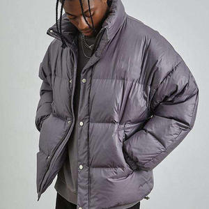 OEM Wholesale Custom Winter Designer Black <b>Bubble</b> <b>Coat</b> Mens Down Puffer Jacket Men - Product Image 6