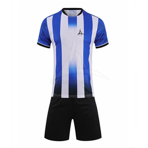 High Quality <b>Cheap</b> Soccer Uniform Men Solid Drawstring New Design <b>Sets</b> OEM Service Customized Breathable Lightweight 100% - Product Image 1