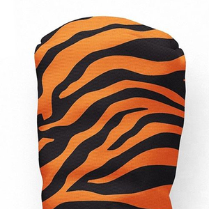 Housse de tête de club de golf en cuir PU imperméable pour driver et fairway, avec logo brodé personnalisé à faible MOQ - Product Image 3