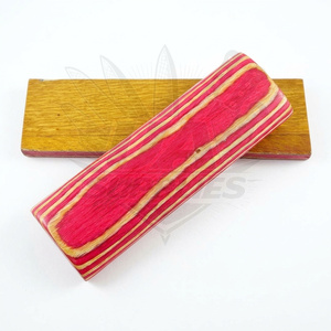 Venta al por mayor: Mango de cuchillo plegable de madera Pakka con hoja de acero de Damasco, grado industrial, construcciones personalizadas para cuchillos profesionales - Product Image 1