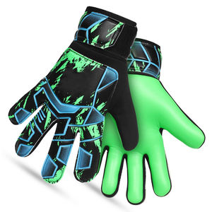 Gants de sport de bonne qualité, nouveaux gants de gardien de but pour adultes avec paumes antidérapantes pour le football, par Boosted Sports - Product Image 2