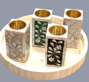 Quemador de Incienso de Lujo con Incrustaciones de Madreperla, Hecho a Mano, para Oud, Decorativo, Aroma Árabe para el Hogar, Artículo de Regalo - Product Image 2