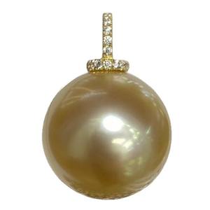 Collar con Colgante de Oro de 18K de Alta Calidad, Cuenta de Oro Natural Única, Plata Pura Concentrada, Colgantes de Perlas para Clavícula, Dijes - Product Image 5