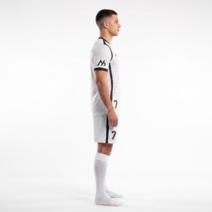 Conjuntos de Camisetas de Fútbol Personalizadas Elite para Hombre - 100% Poliéster Reciclado, Malla Técnica, Sublimadas, Corte Ajustado, OEM - Product Image 3