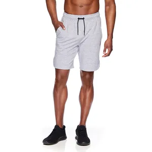Pantalones Cortos Deportivos Holgados de Cintura Elástica Antiarrugas 100% Algodón Tejido para Verano 2025 para Hombre y Mujer - Product Image 3