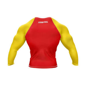 Solid Color Men <b>Long</b> <b>Sleeves</b> Rash Guard for Fitness Wear Quick Dry And Comfortable Men Rash Guard for Sale with cheap OEM - Product Image 4