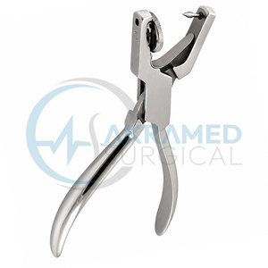 Pince à perforer les digues en caoutchouc Ainsworth, instrument dentaire en acier inoxydable, certifié CE, outil endodontique réutilisable pour la perforation de trous - Product Image 5