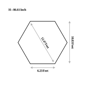 [BAEJIN] Tente CAMPTOWN INSTA SUNSET 380, matériaux de qualité certifiée, tente de camping fiable, design de produit - Product Image 2
