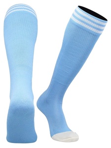 Polyester Athletic Socks Custom Made Logo Packaging Anti <b>Slip</b> Running Long Stocking Plus Size Solid Color Sports Socks - Product Image 5