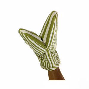 Mini gants de four en coton rayés, doux et respirants de qualité supérieure - Product Image 3