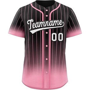 Custom <b>White</b> Royal Blue Baseball Jersey Team Uniform Personalized Name Number Sublimation 100% Polyester V-neck Sports Shirt - Product Image 4