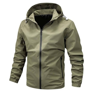Chaqueta Cortavientos de Invierno para Hombre con Cremallera y Bolsillos, Impermeable y Resistente al Viento, Color Personalizable - Product Image 5