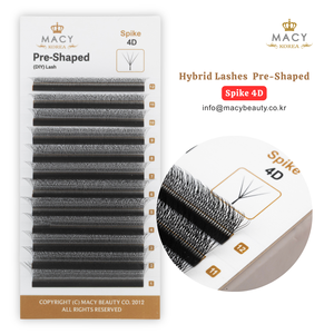 Pestañas Híbridas Preformadas Spike 4D, MACY BEAUTY KOREA, Extensiones de Pestañas Premium al por Mayor, Pestañas Personalizadas con Marca Privada - Product Image 5